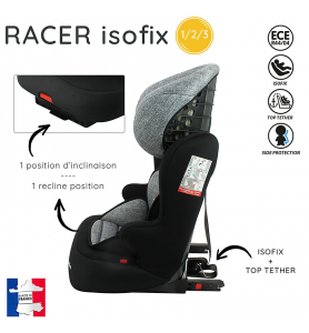 Siège auto RACER ISOFIX...