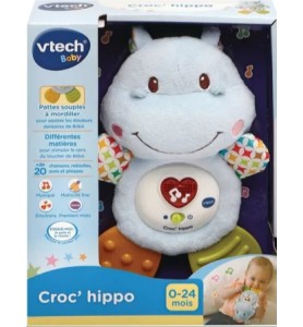 Croc hippo bleu VTech