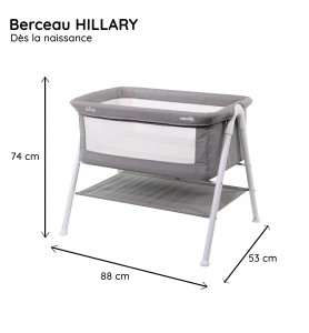 Berceau Hilary gris