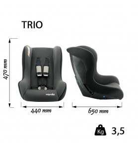 Siège auto TRIO GRIS POP...